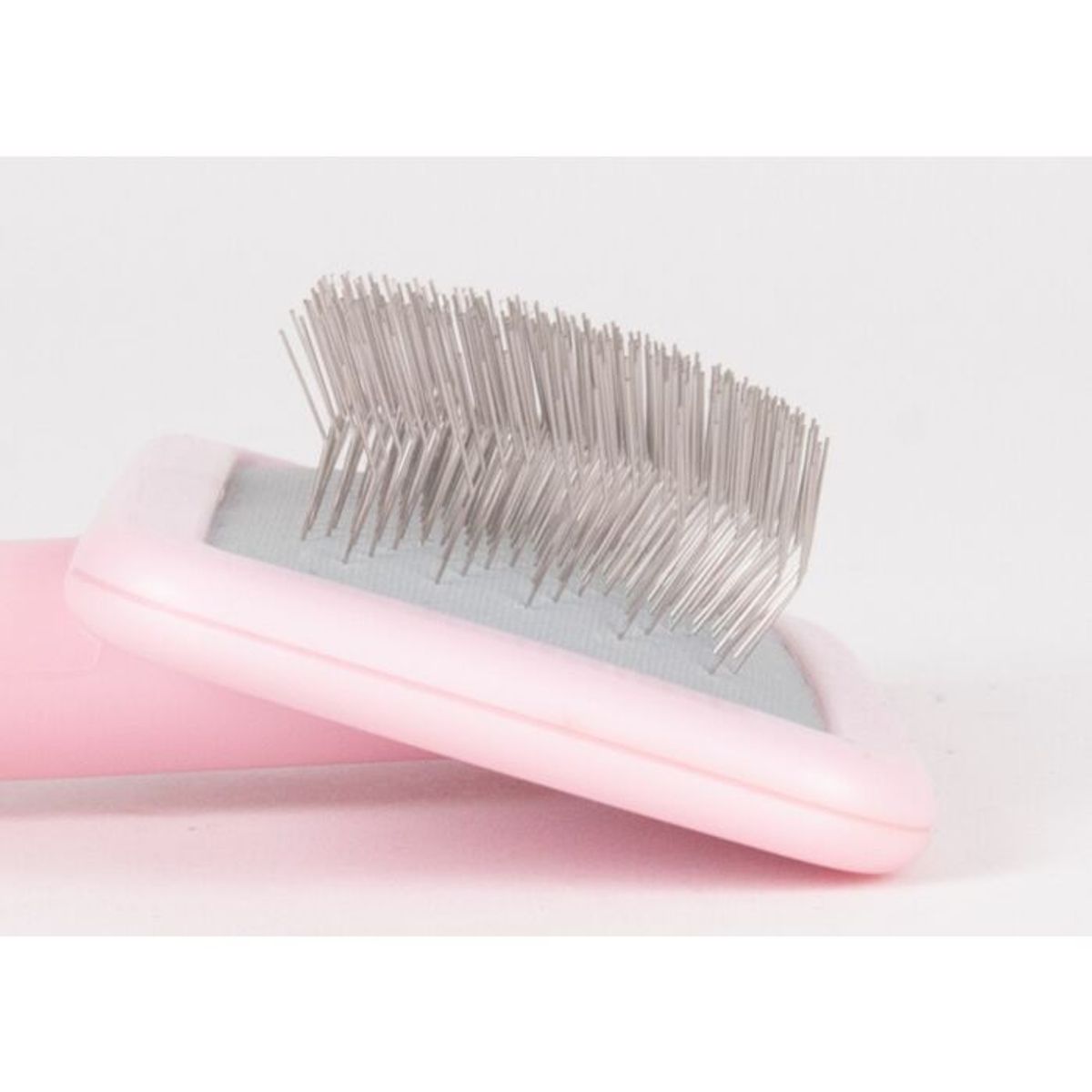 Smooth Touch Slicker Brush Small - Yellow, Show Tech