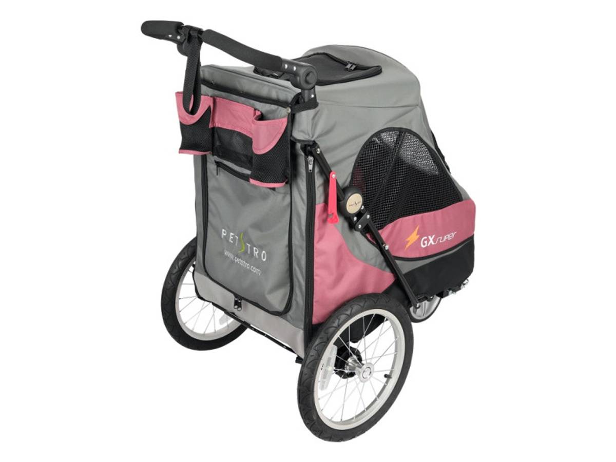 Petstro-Petstroller Safari Str M opp til 30 kg - tørrrose