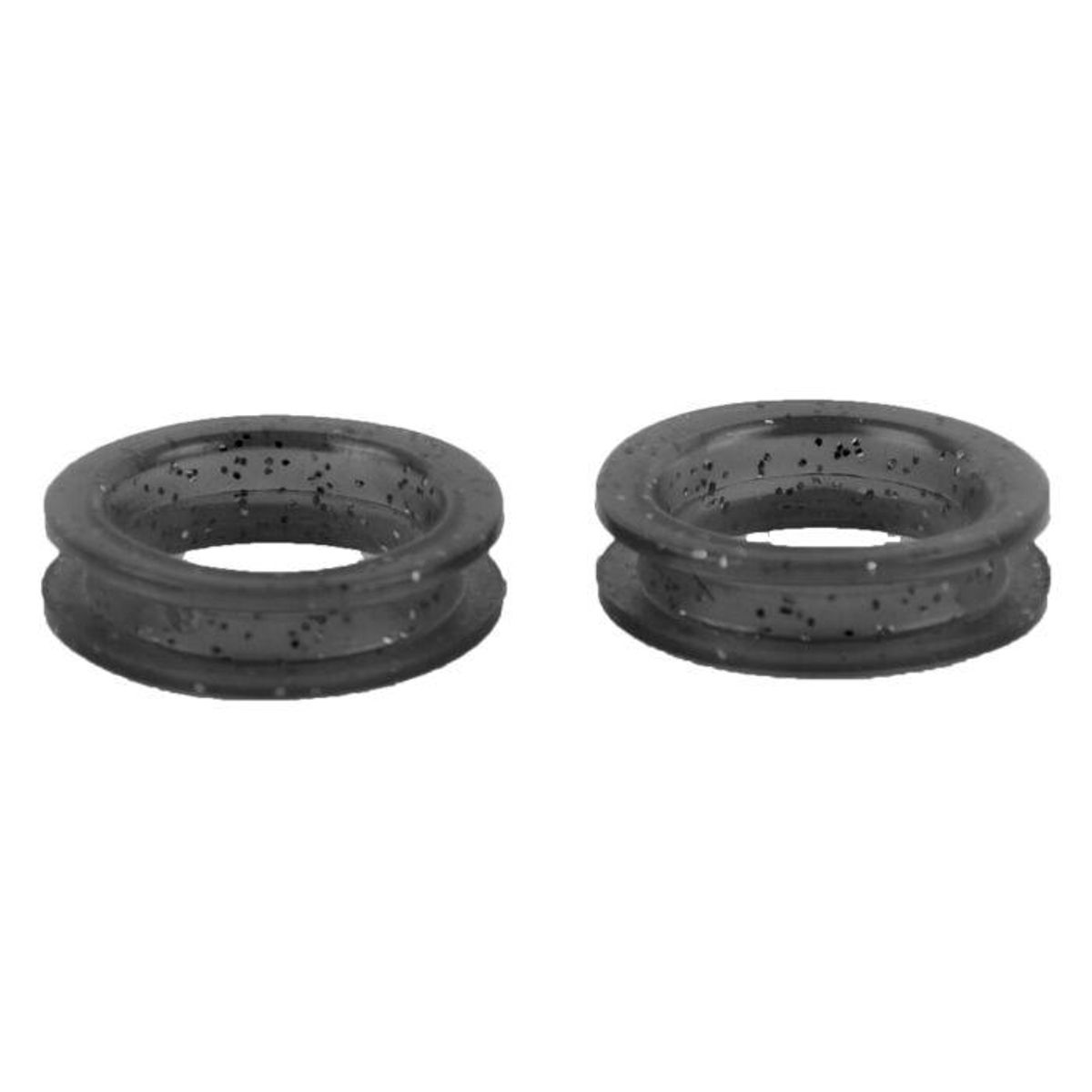 Finger Ring 20 mm Black Glitter Scissor rings 2 Pcs, Show Tech 