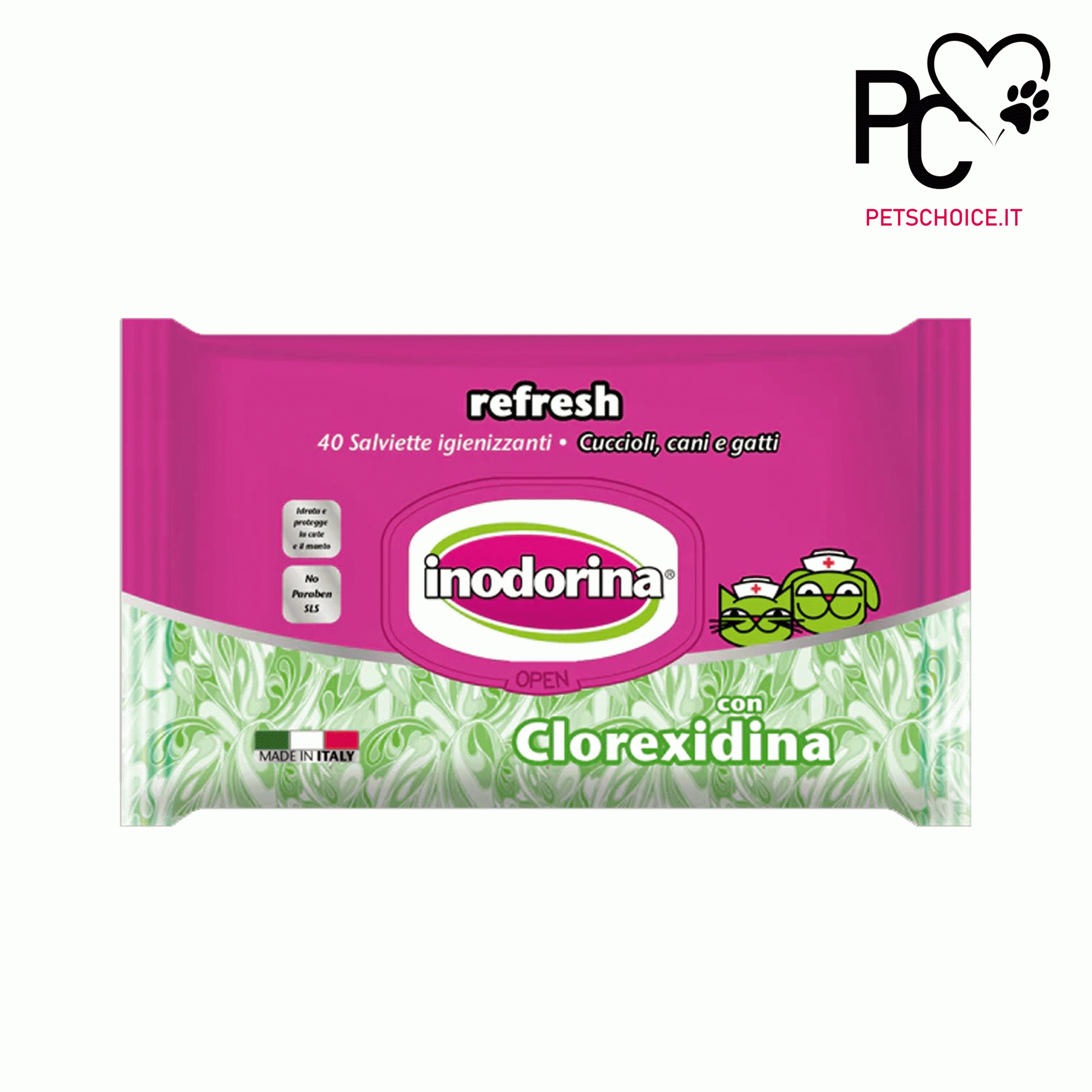 Refresh Clorexidine 40 pc, Inodorina