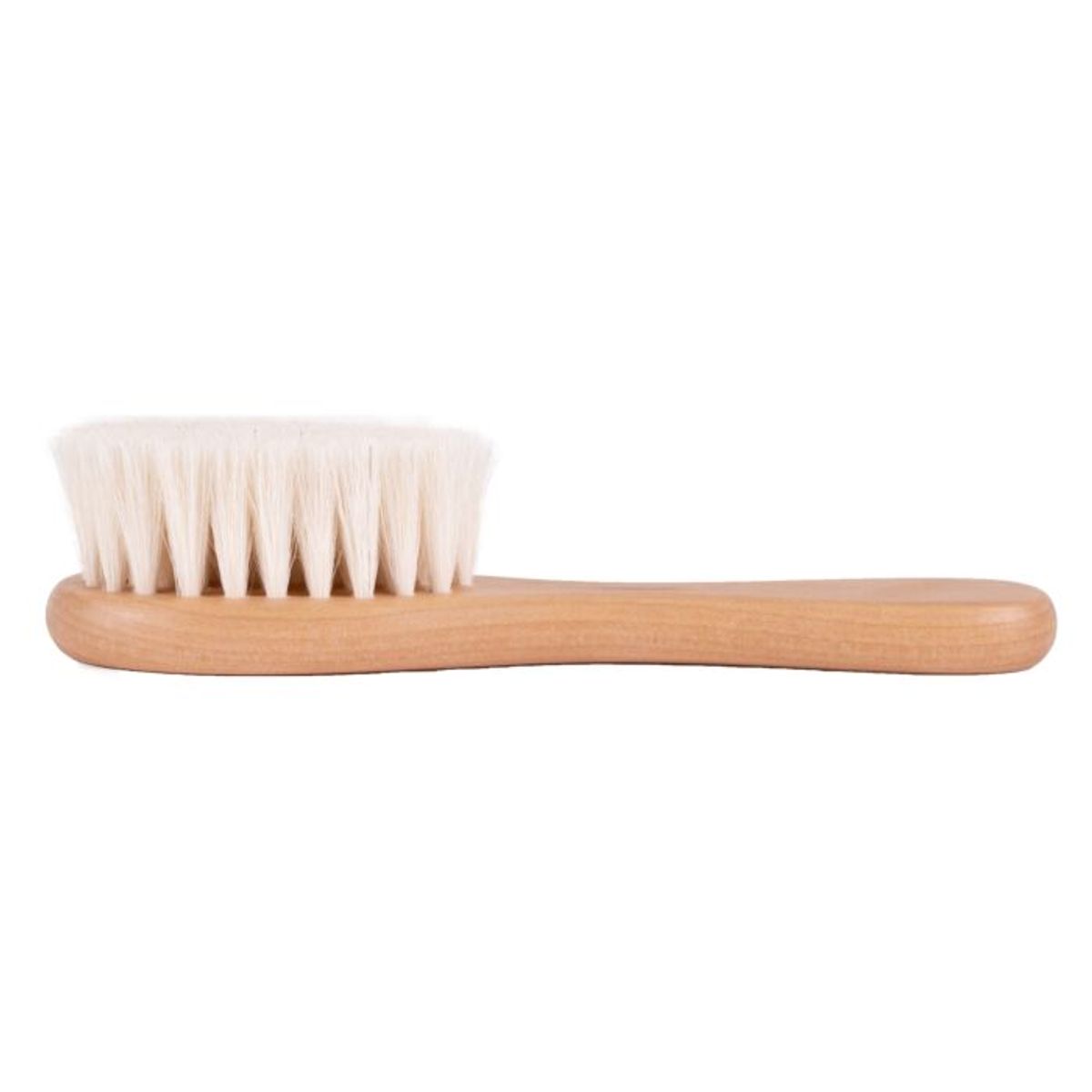 Pure Goat Hair Brush Natural Wood 15cm, Show Tech