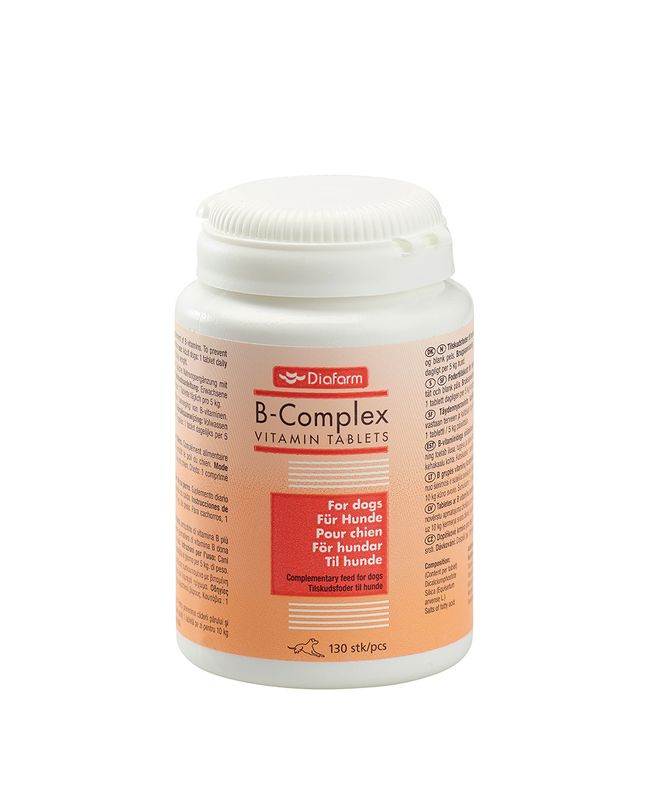 B-vitaminer til hund 130 tabl, Diafarm