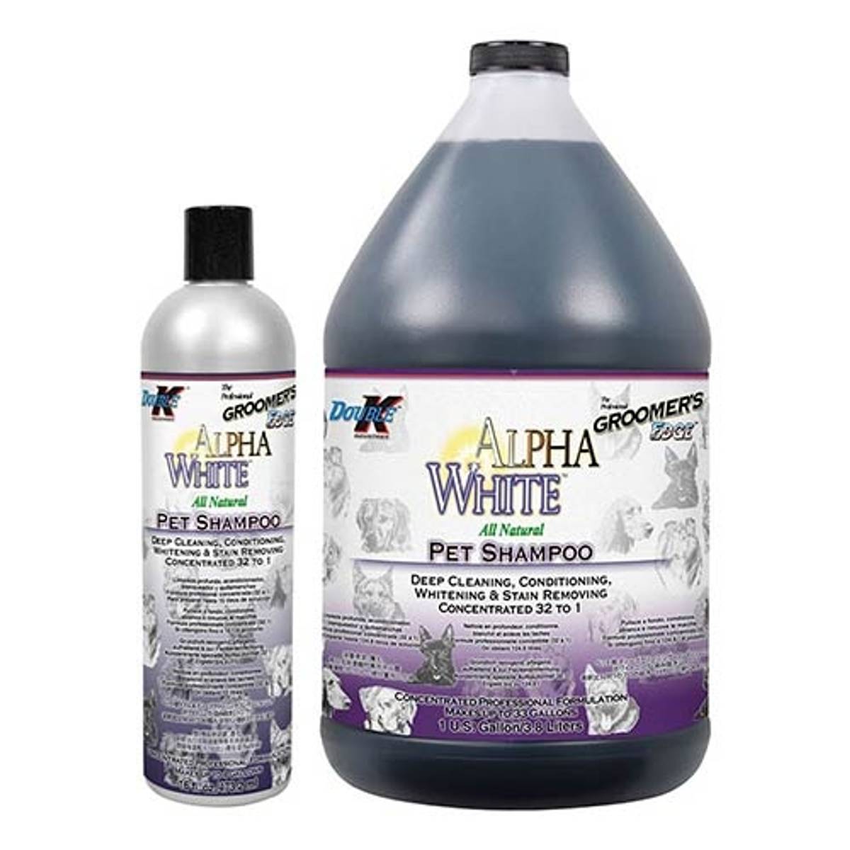 Alpha White sjampo 3,8L, DoubleK 