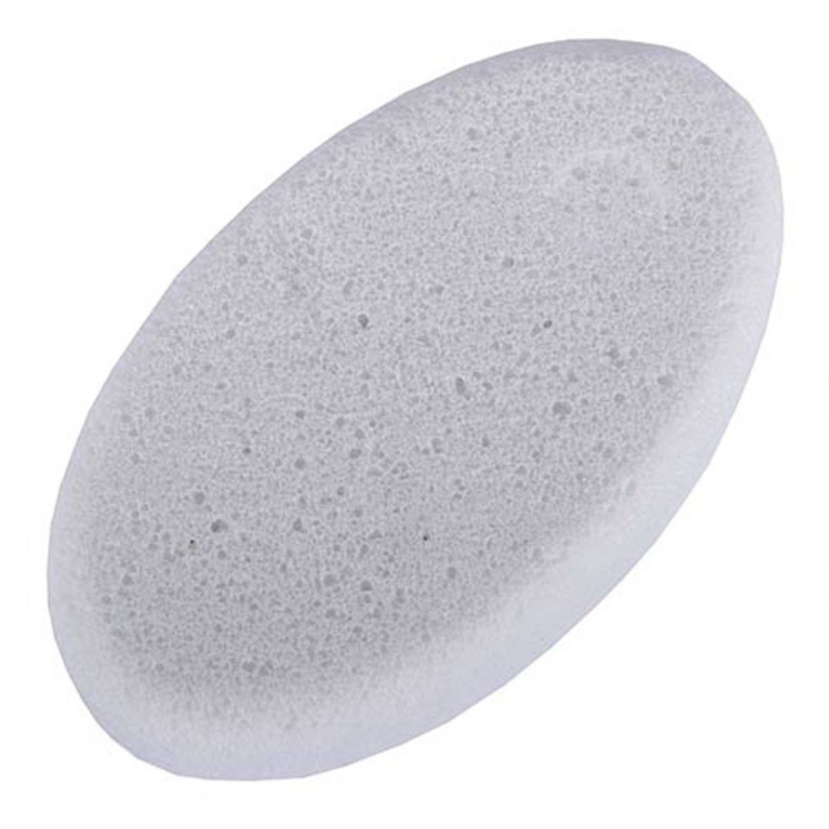 Trimme- og Nappestein hvit 8,5x4,9x2cm, ShowTech